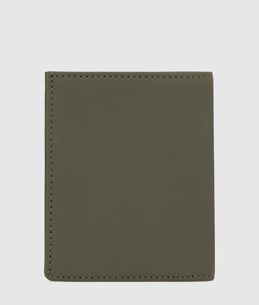 Coated bifold wallet