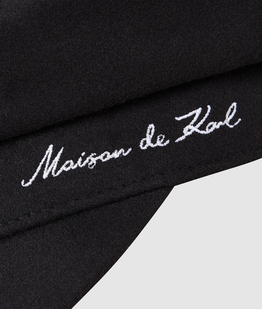 Maison de Karl baker boy cap
