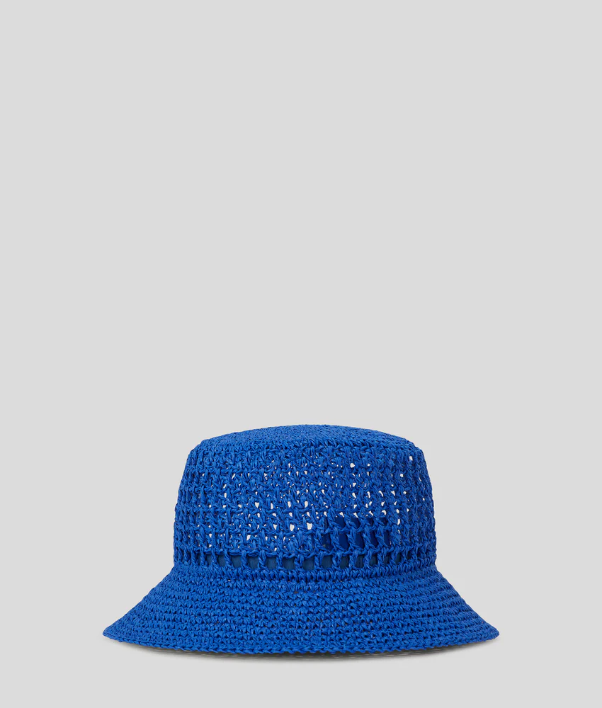 Box Logo woven bucket hat