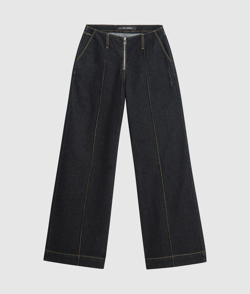 Ikon wide leg jeans
