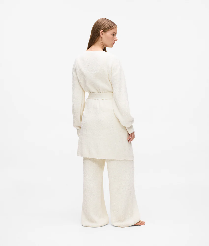 Signature fleece lounge cardigan