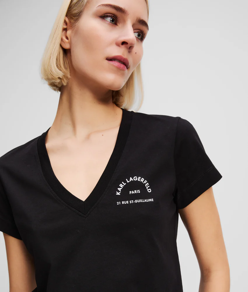 RUE ST-GUILLAUME V-NECK T-SHIRT