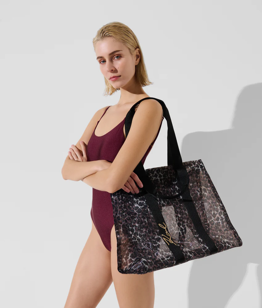 K/SIGNATURE BEACH TOTE BAG