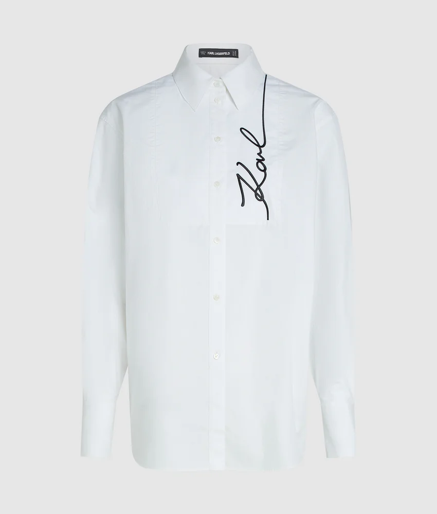 Signature poplin shirt