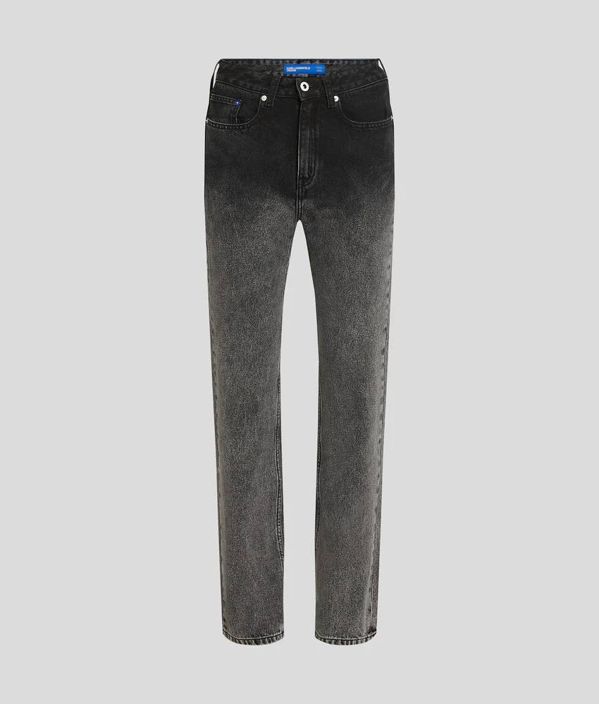 OMBR�� HIGH-RISE STRAIGHT JEANS