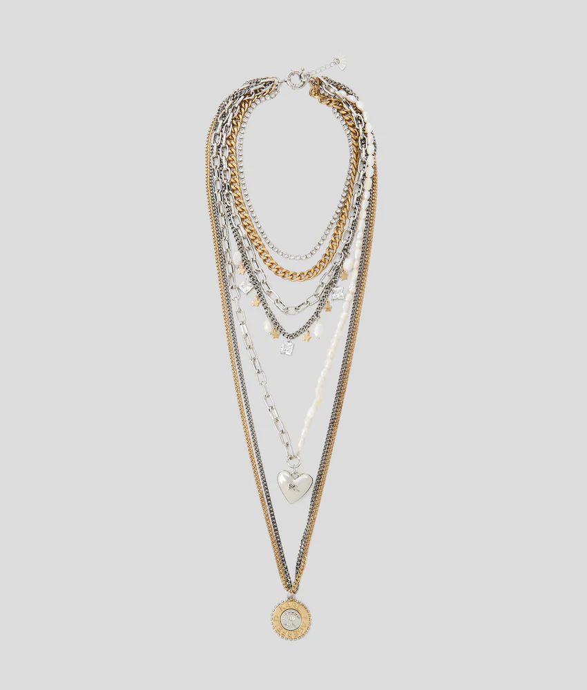 K/ROCK MULTI-CHAIN NECKLACE