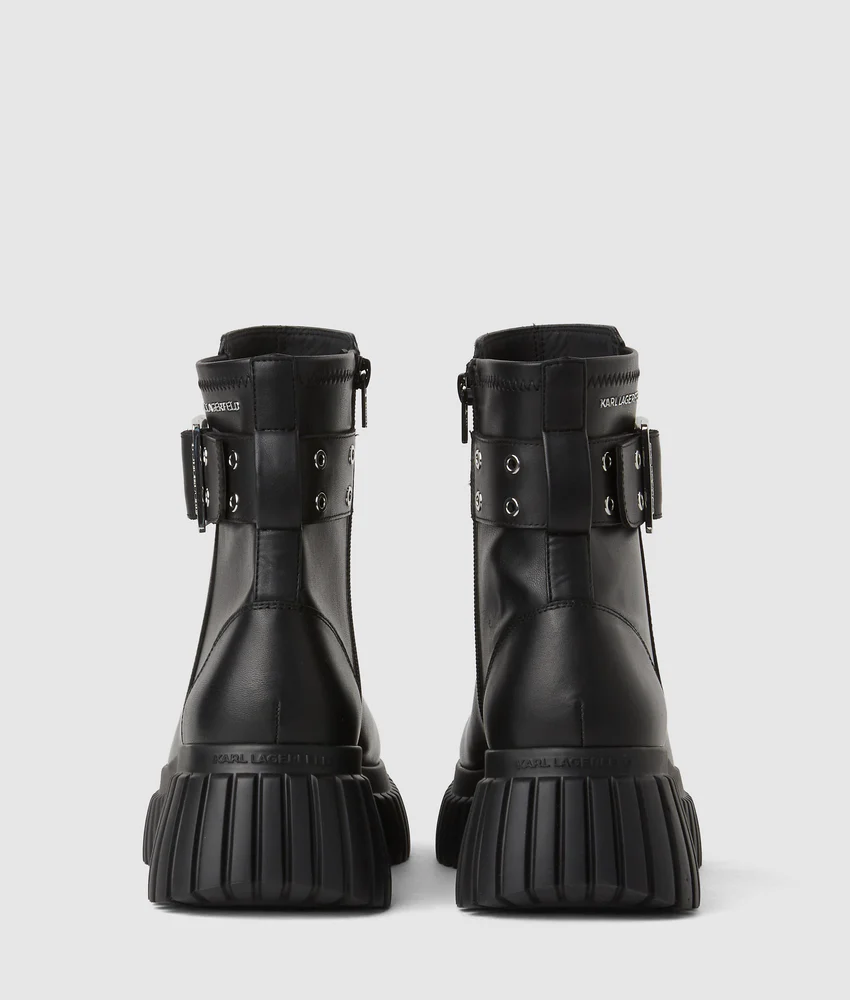 Kreeper mid-calf wedge boots