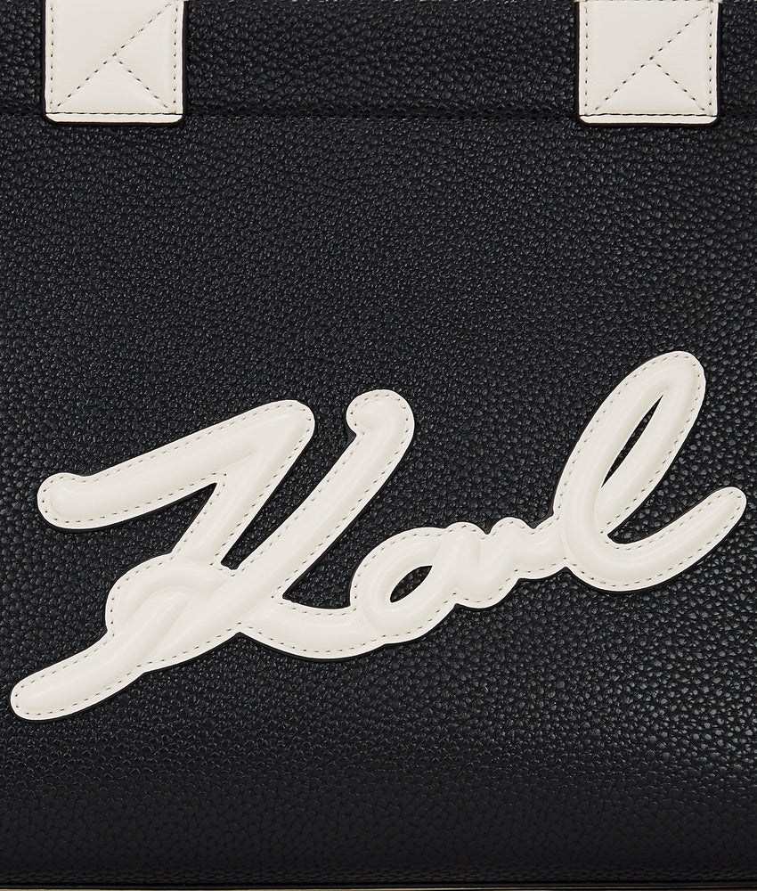 K/SKUARE GRAINY MEDIUM TOTE BAG