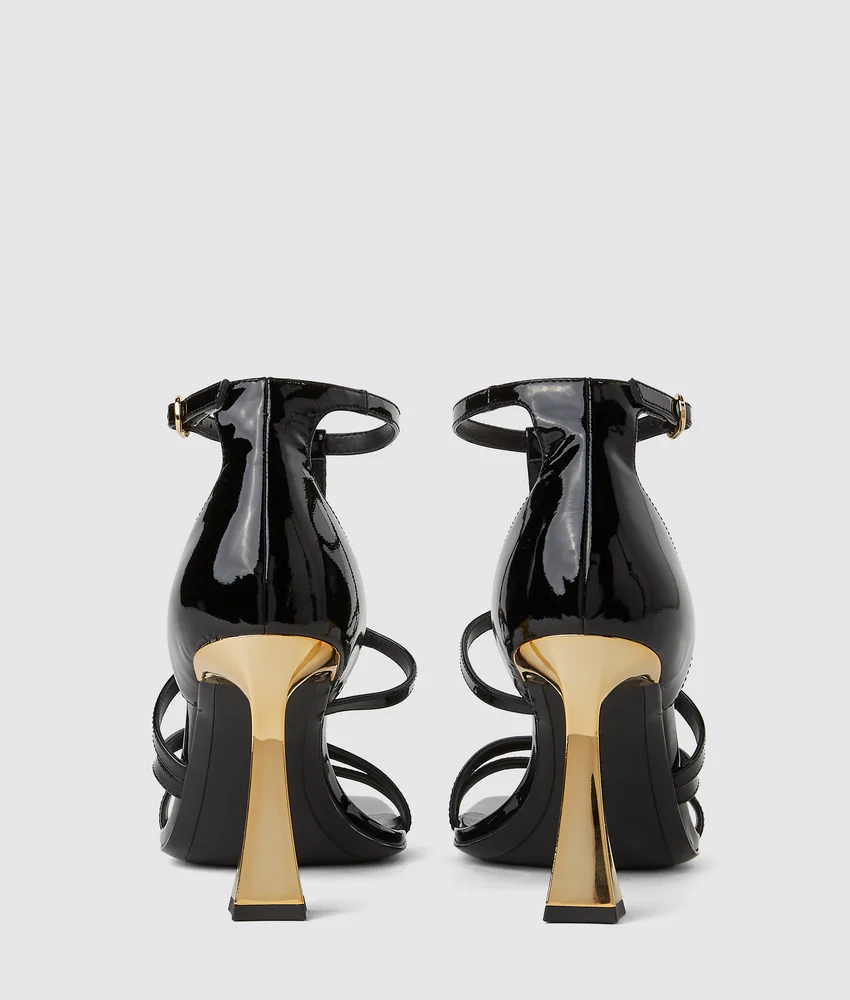 Debutante strap heeled sandals