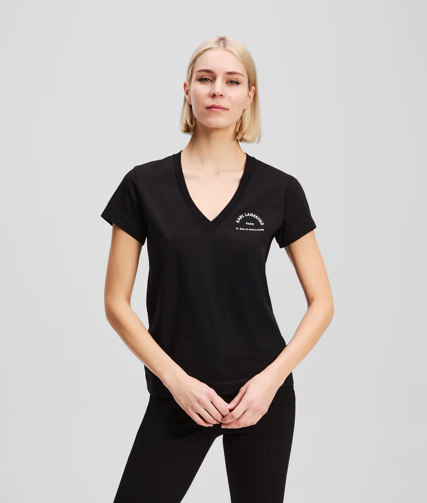 RUE ST-GUILLAUME V-NECK T-SHIRT