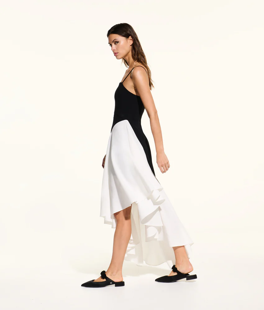 KL STUDIO RUFFLE DRESS