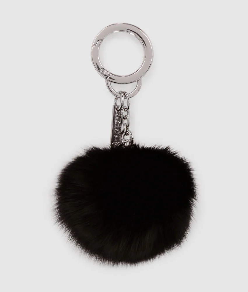Faux-fur keychain