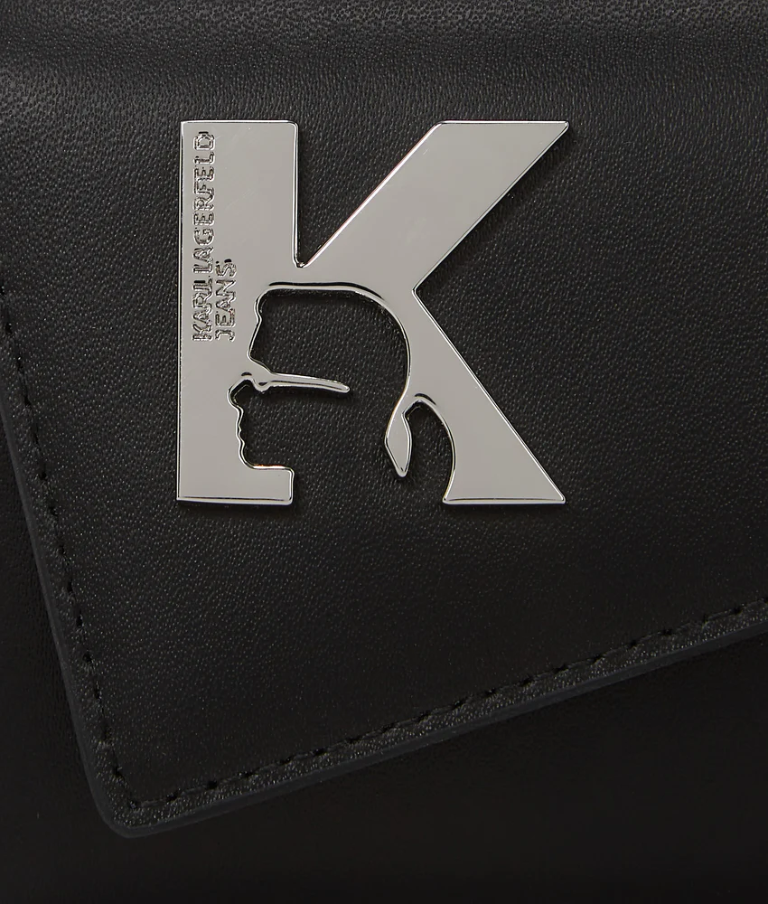 Geo leather cardholder