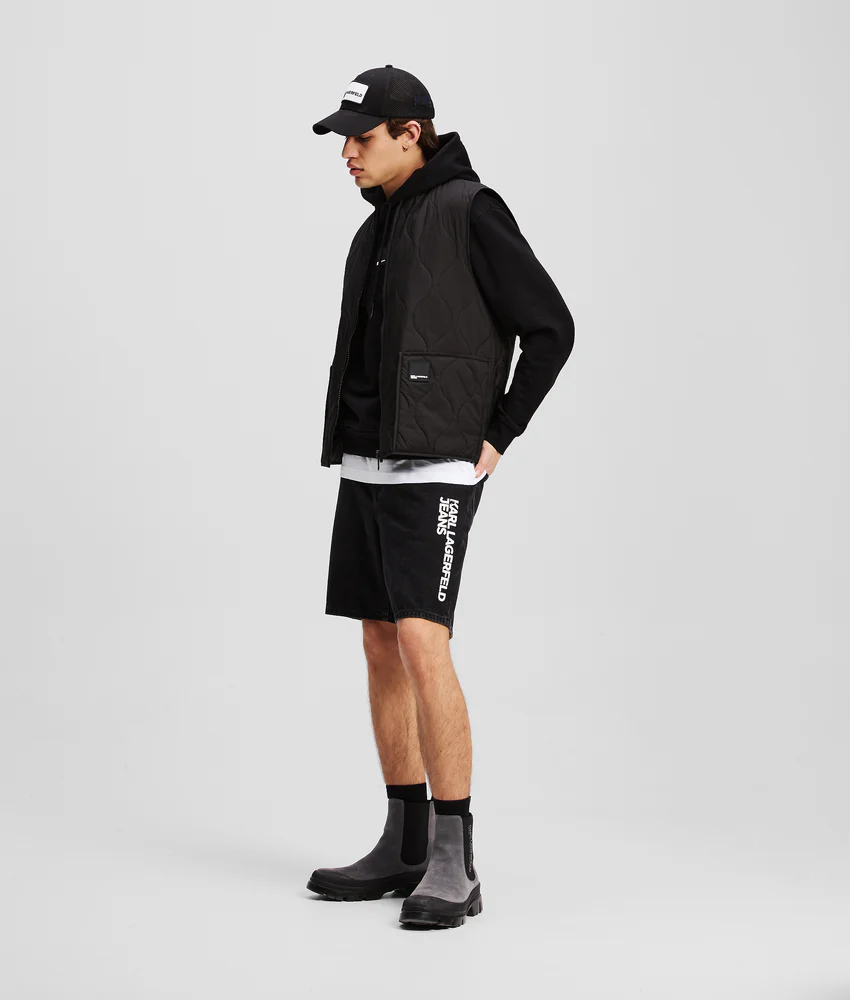 RELAXED DENIM SHORTS