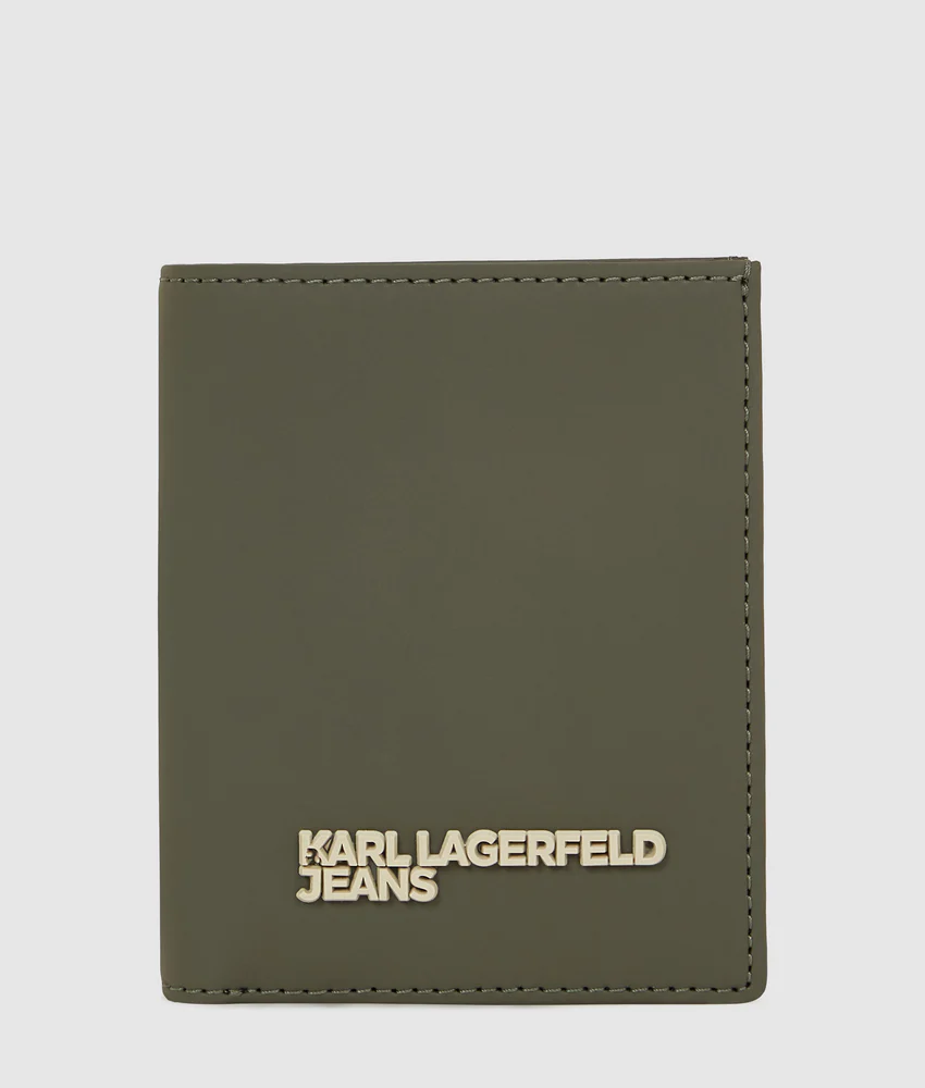 Coated bifold wallet