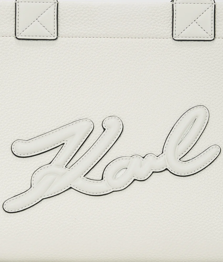 K/SKUARE GRAINY MEDIUM TOTE BAG