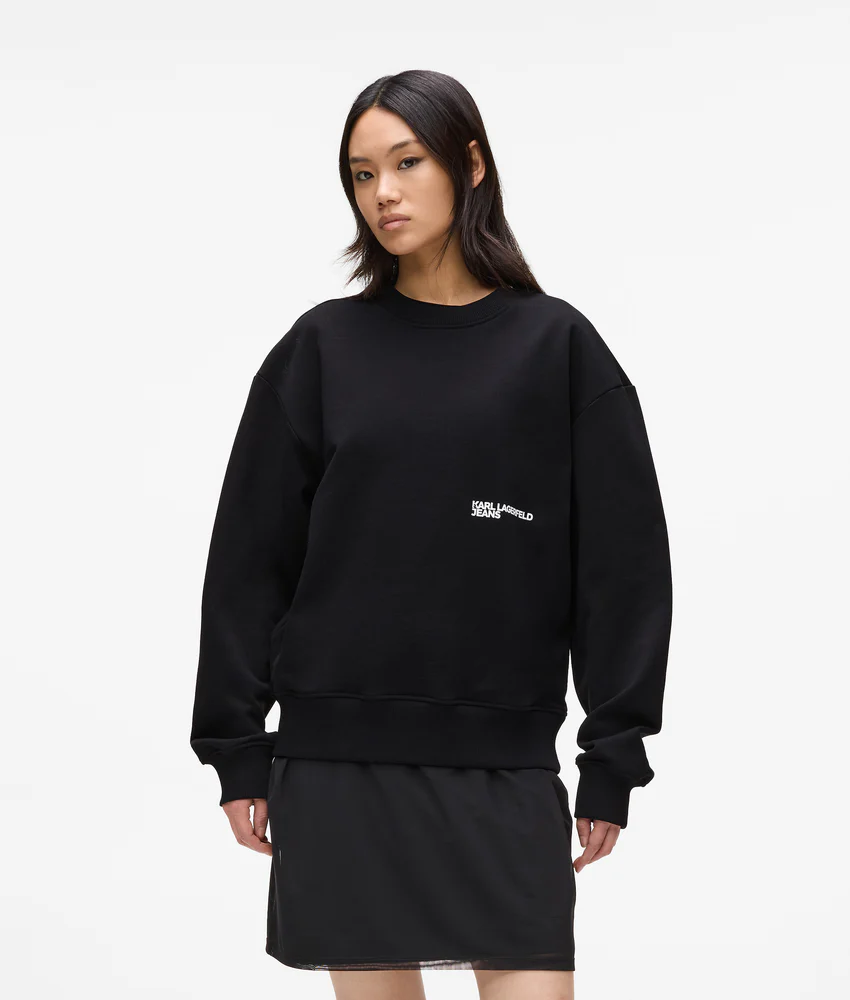 Relaxed Karl quote sweatshirt