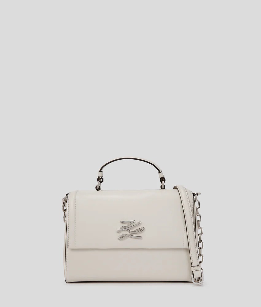 K/AUTOGRAPH TOP-HANDLE CROSSBODY BAG