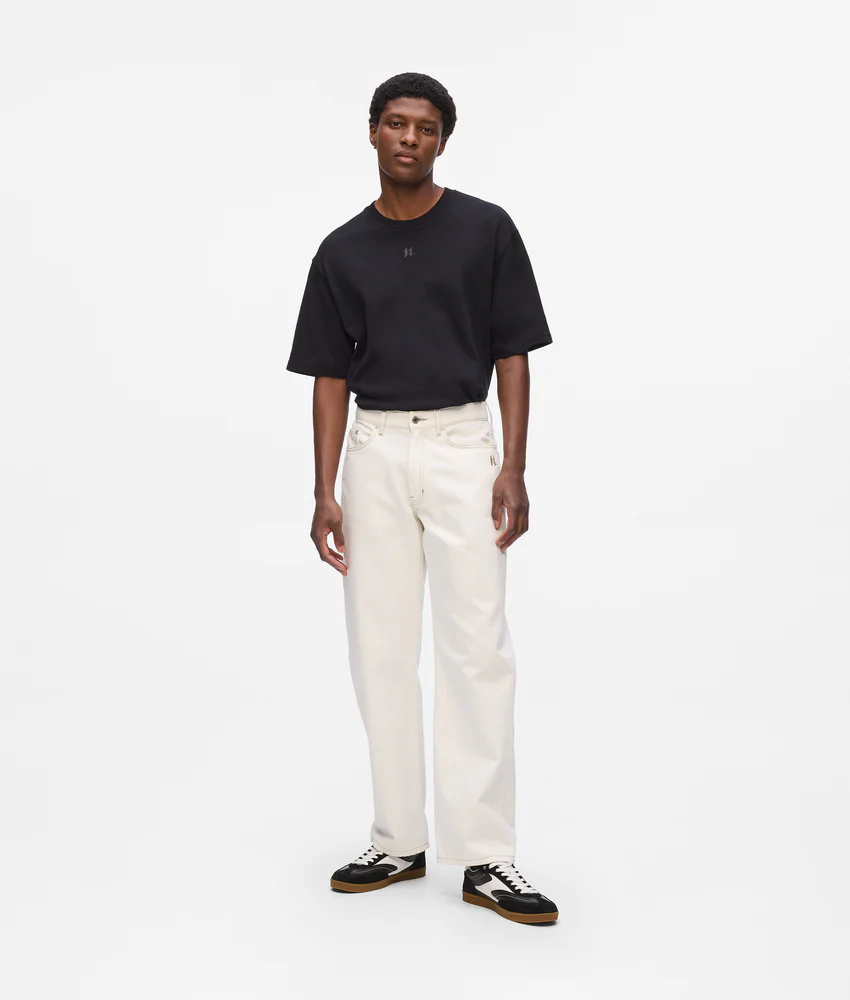 CONTRAST STITCH JEANS