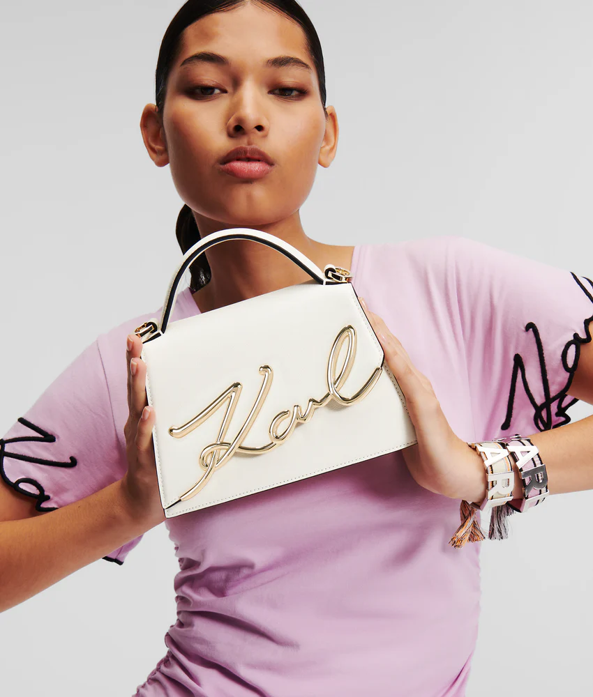 K/SIGNATURE SMALL CROSSBODY BAG