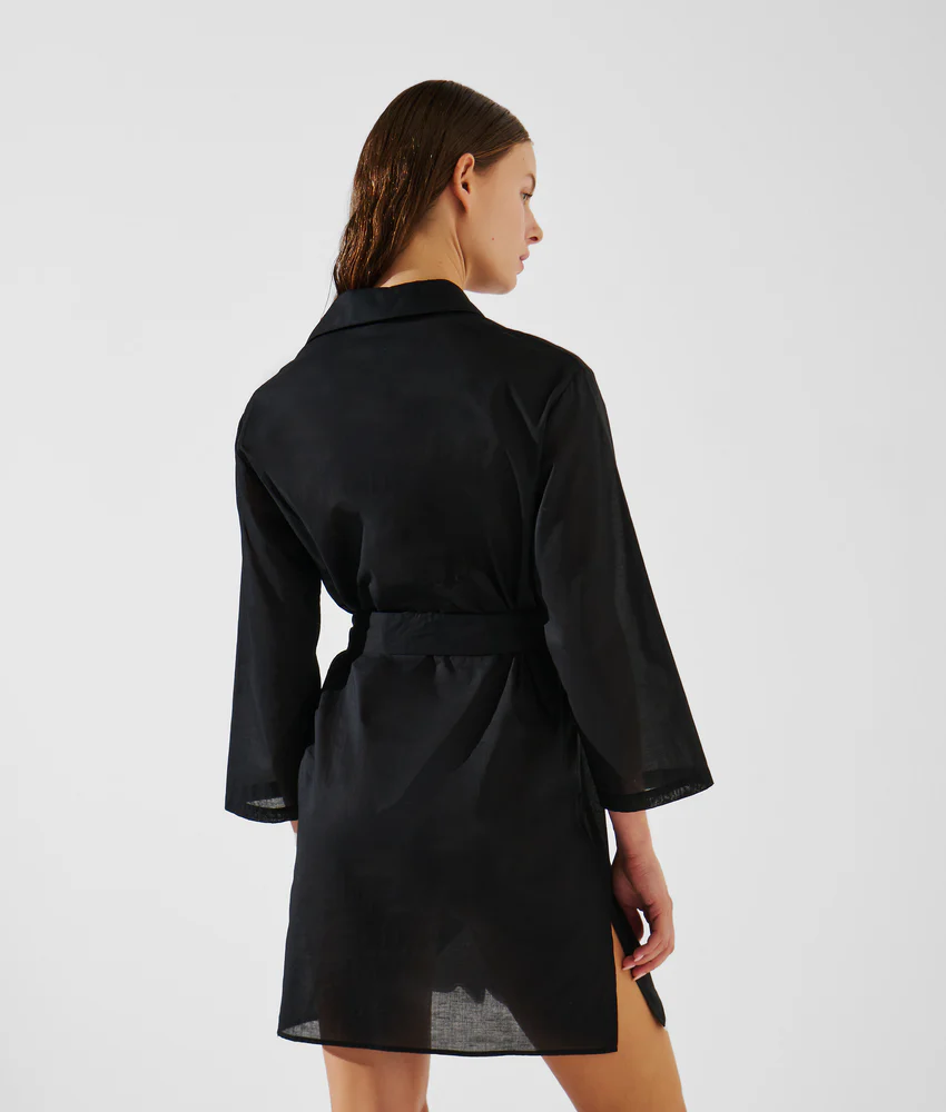 K/SIGNATURE BEACH SHIRT DRESS