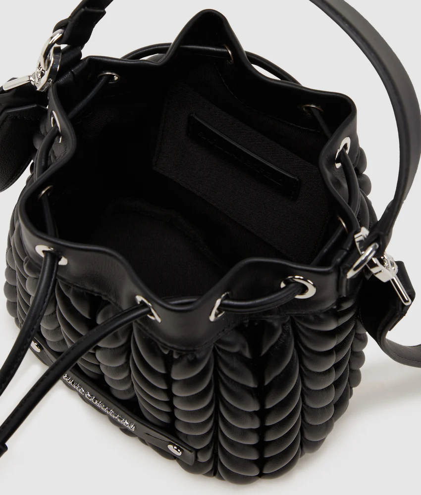 K/Weave bucket bag