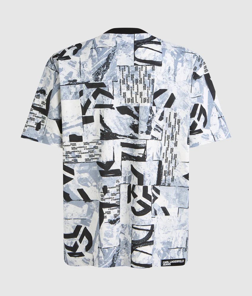 Relaxed all-over monogram T-shirt