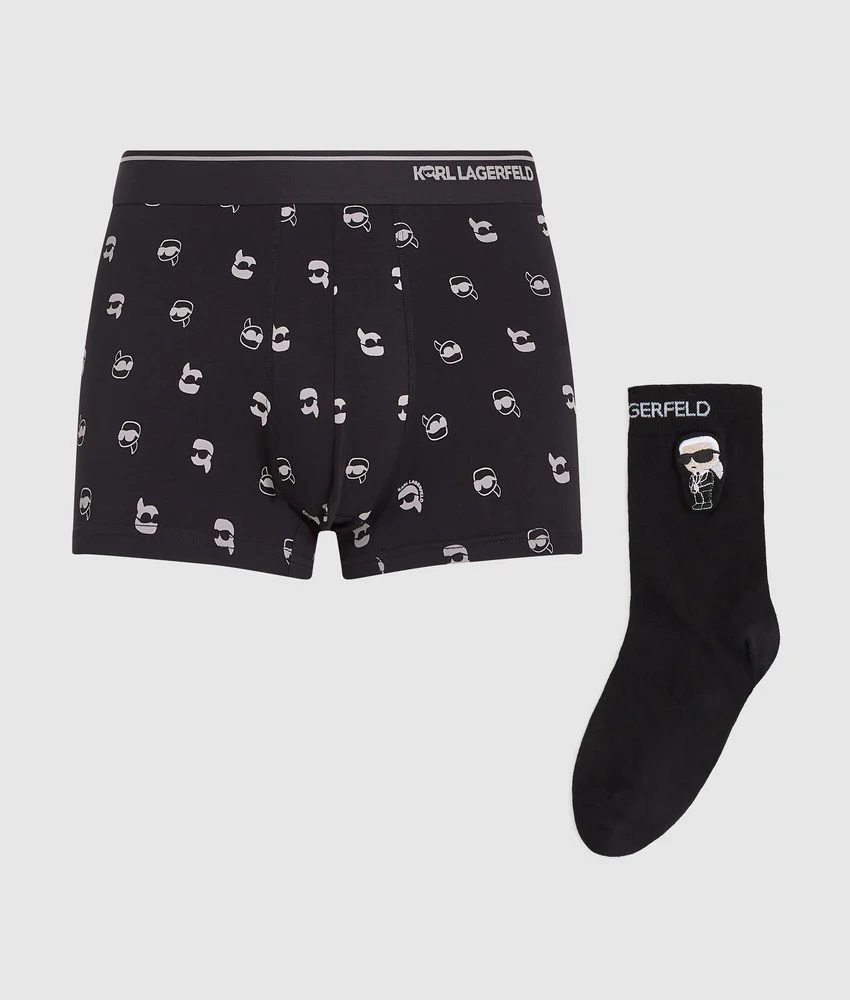 Ikon trunk and socks gift set