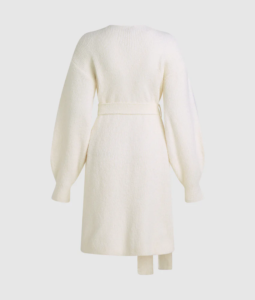 Signature fleece lounge cardigan