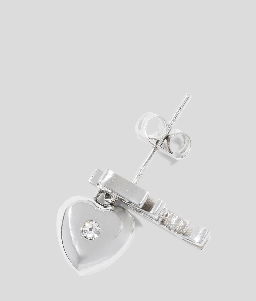 SIGNATURE HEART EARRING