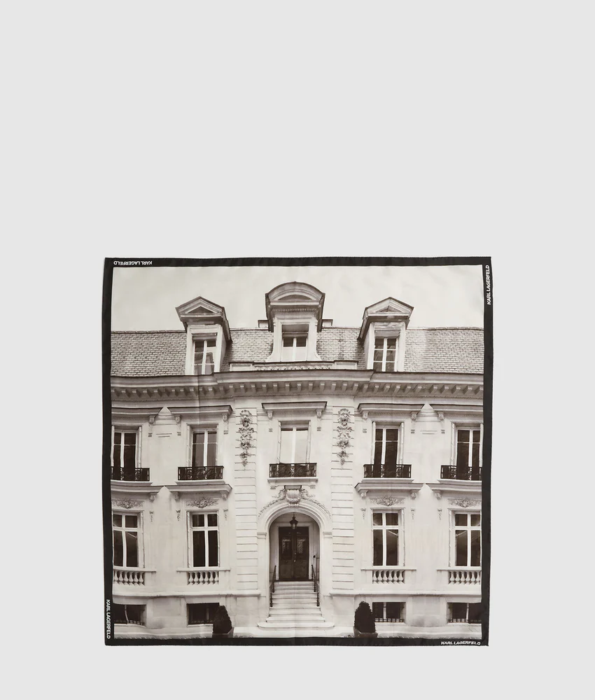 Maison de Karl silk scarf