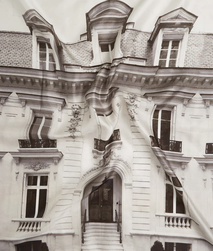 Maison de Karl silk scarf