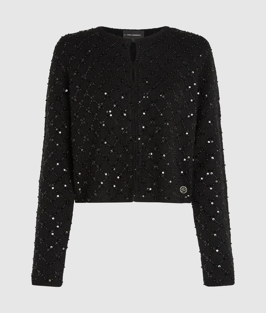 Sequin cardigan