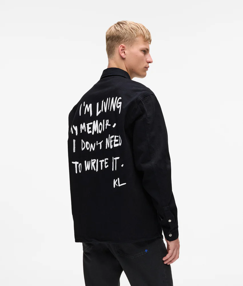 Karl quote overshirt
