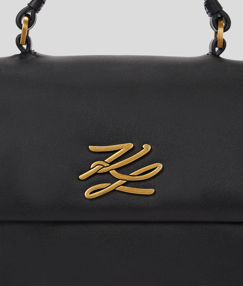 K/AUTOGRAPH TOP-HANDLE CROSSBODY BAG