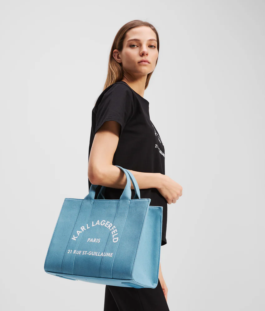 RUE ST-GUILLAUME MEDIUM SQUARE TOTE BAG