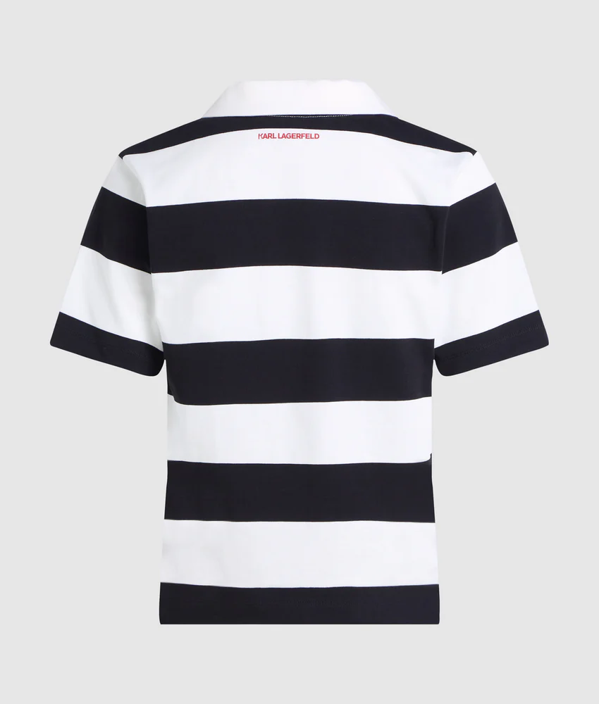 Ikon stripe polo shirt