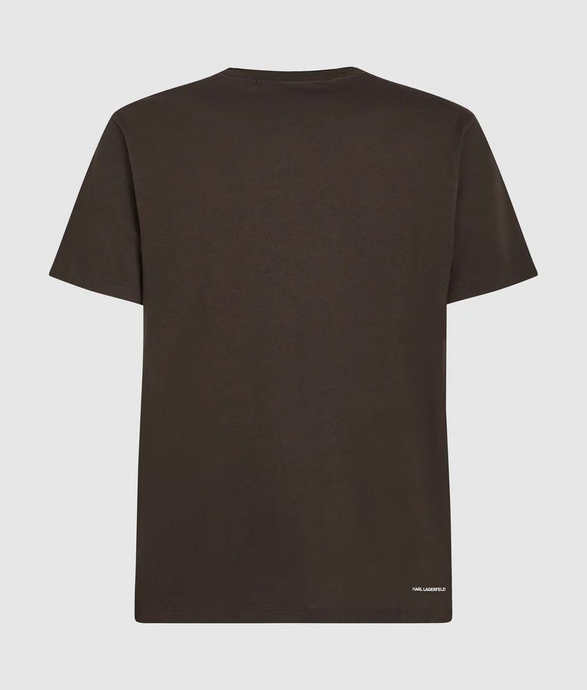 MONOGRAM WOOL-BLEND T-SHIRT