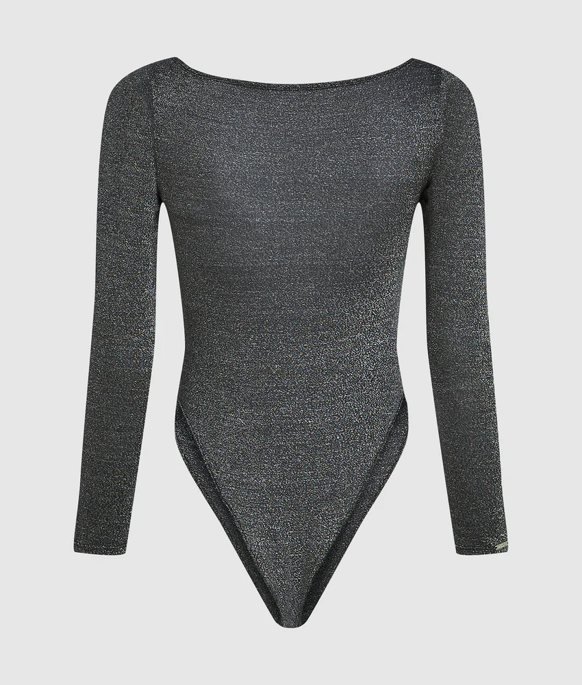 Signature long-sleeved bodysuit