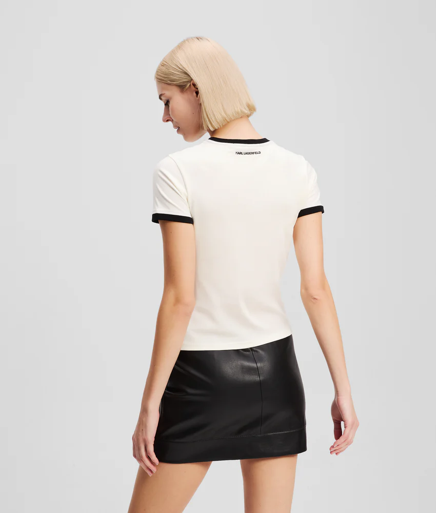 IKON CONTRAST PIPING T-SHIRT