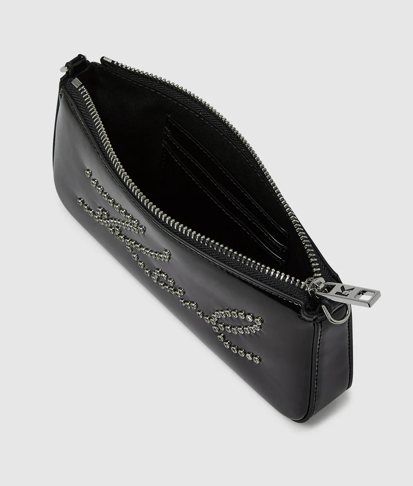 K/Signature studs crossbody pouch