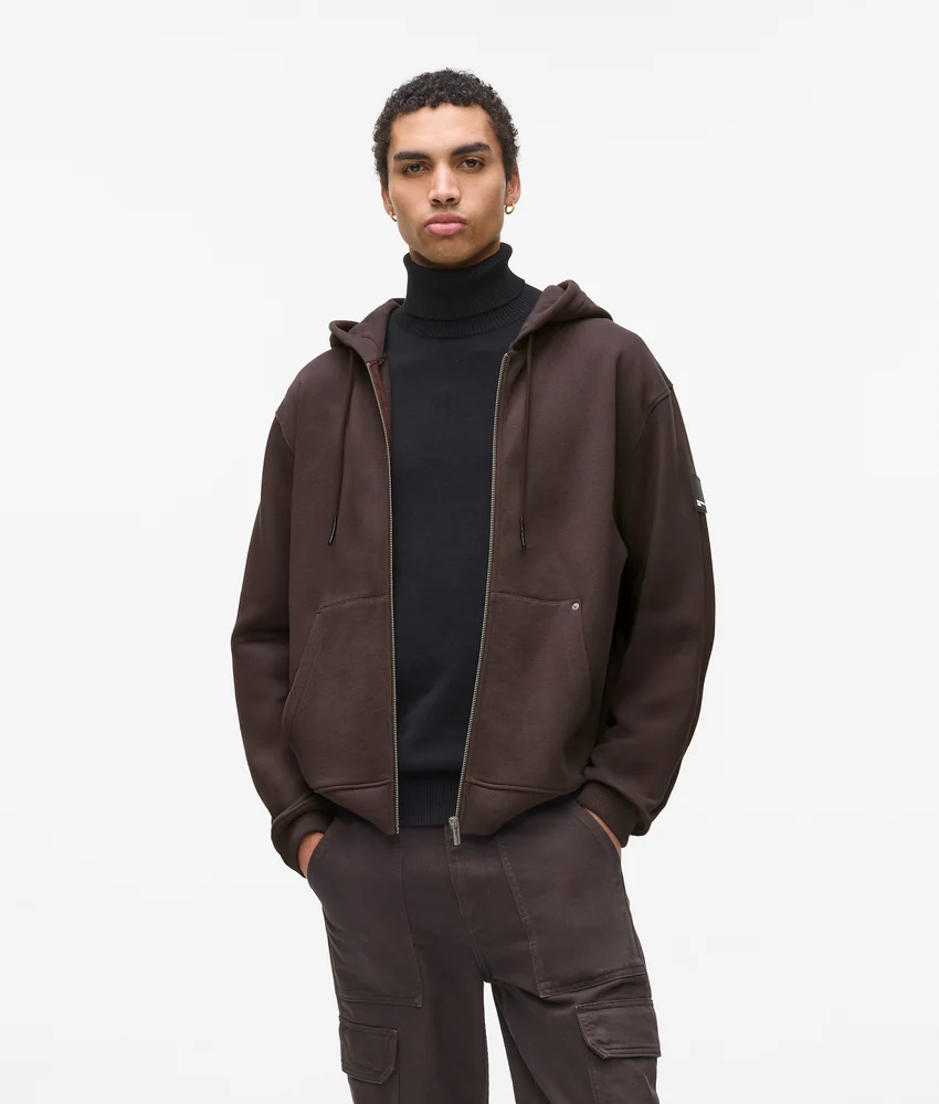 Zip-up hoodie