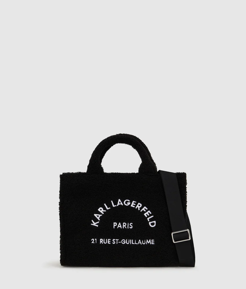 Rue St-Guillaume shearling tote bag