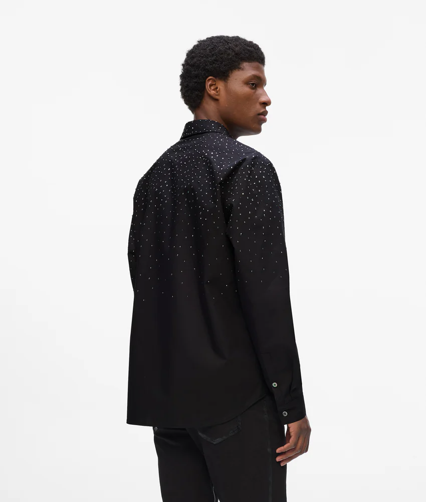 Rhinestone Degrad�� shirt