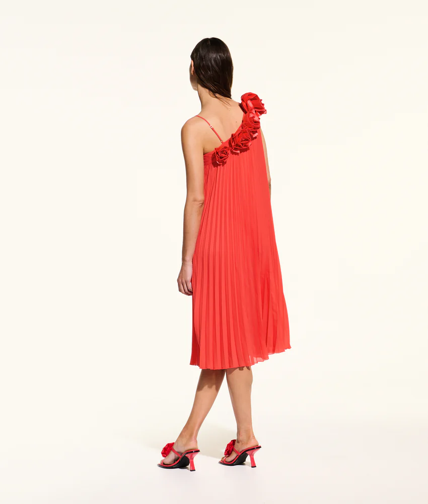 KL STUDIO PLEATED DRESS