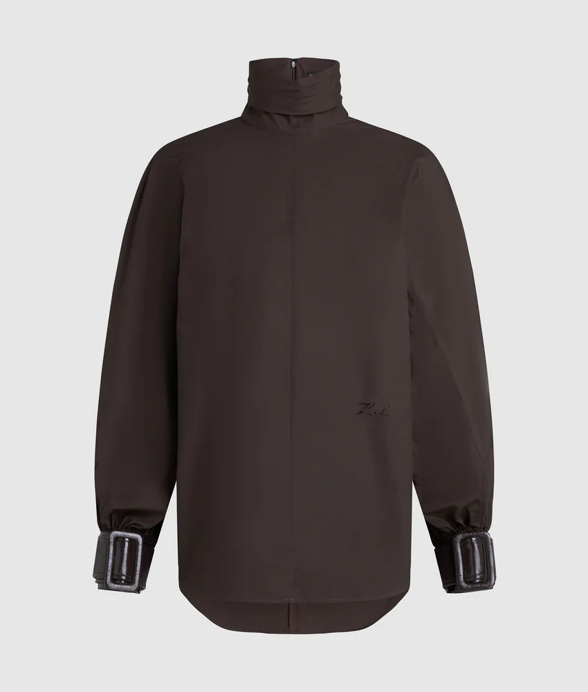 Balloon sleeve blouse