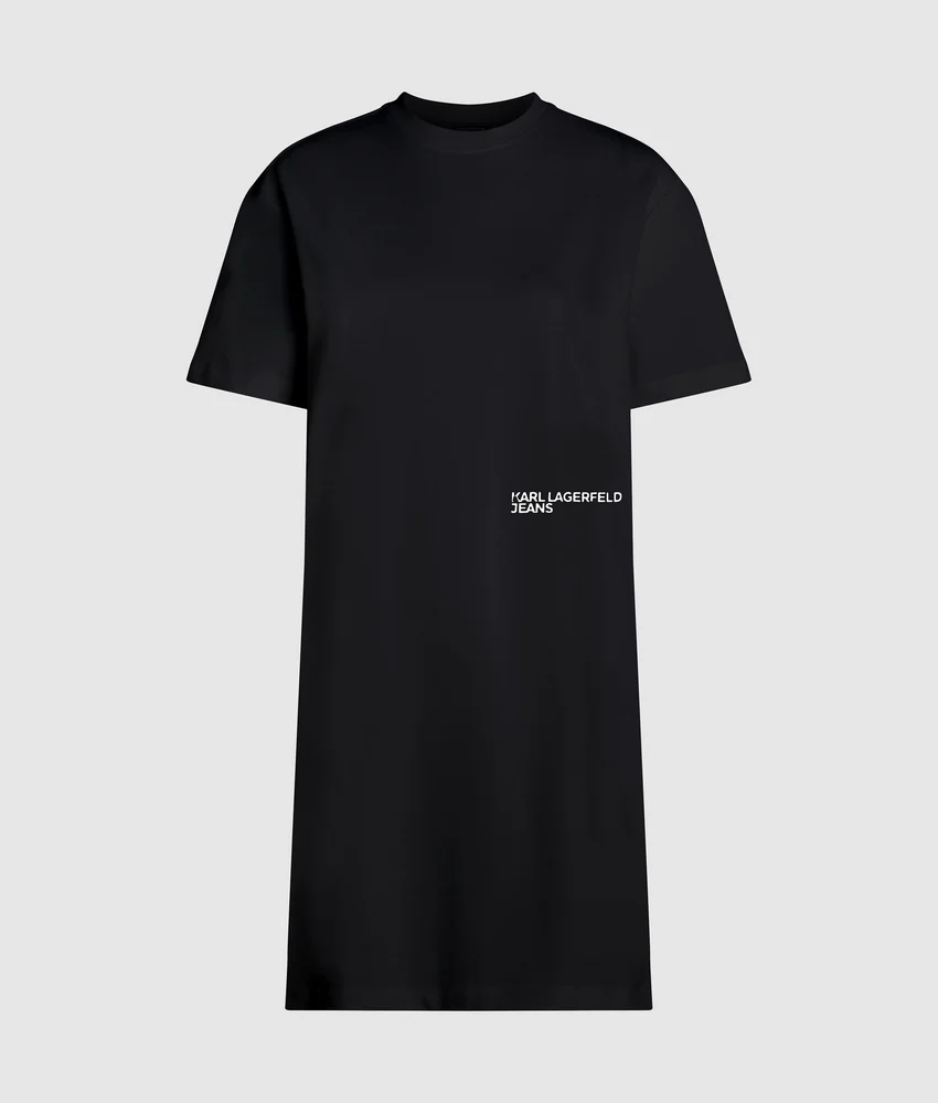 Karl quote T-shirt dress