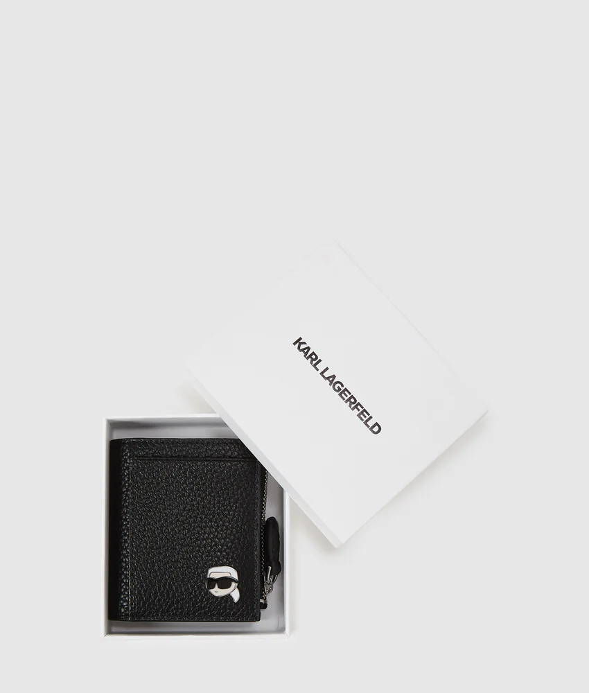 Ikon Pebble small bi-fold wallet