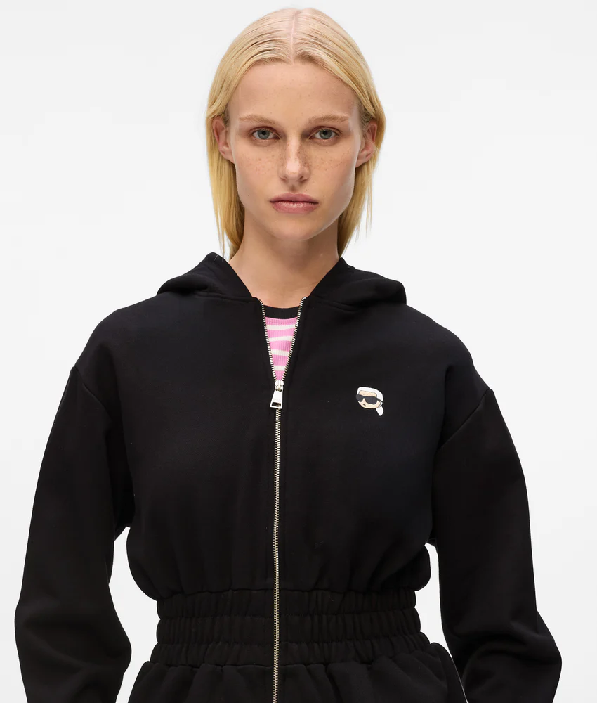 Ikon cinched zip hoodie