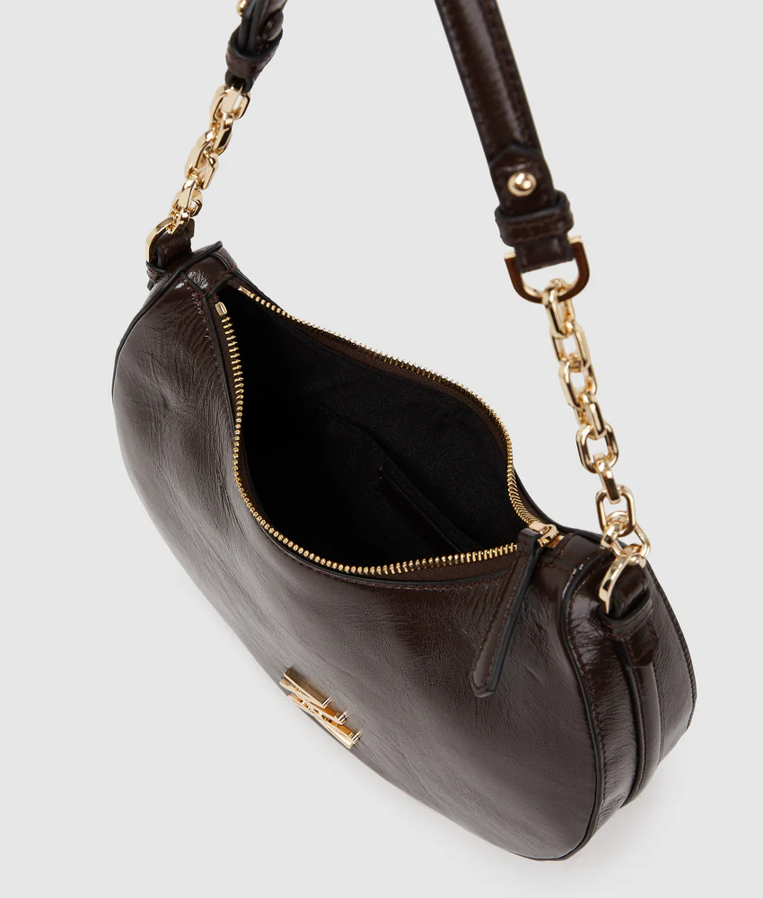 K/Autograph glossy moon shoulder bag